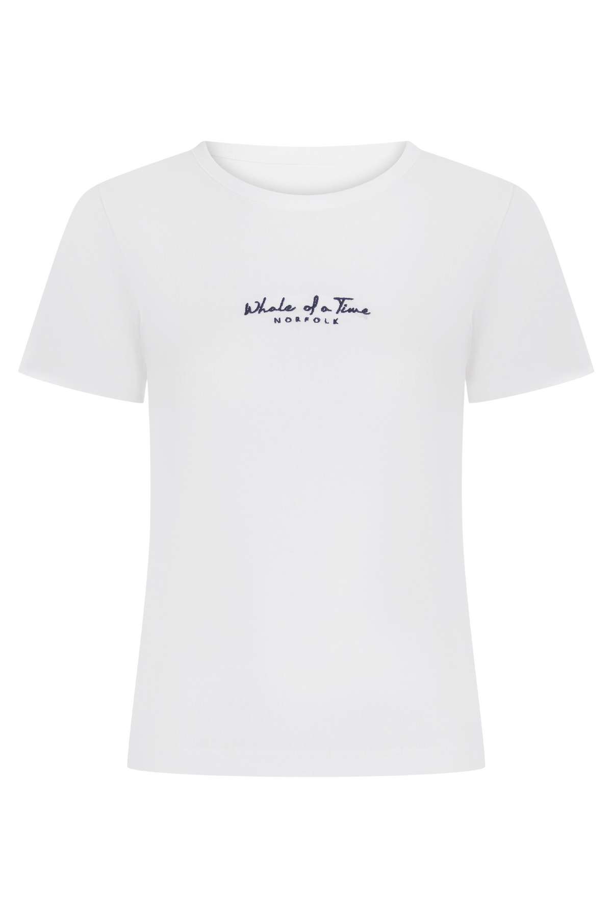 Signature Baby Tee - White - Whale Of A Time Clothing