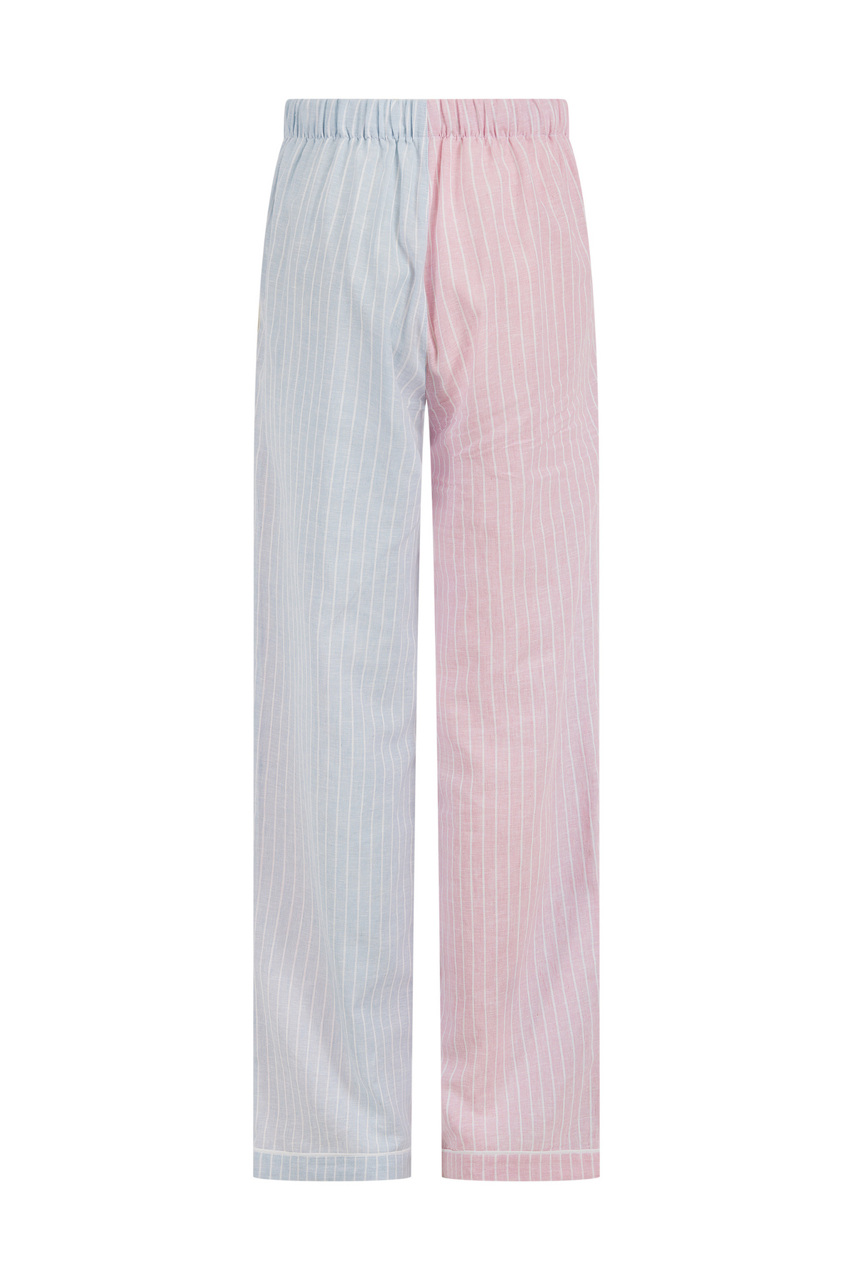 Portland Pyjama Bottoms - Blue/Pink Stripe - Whale Of A Time Clothing