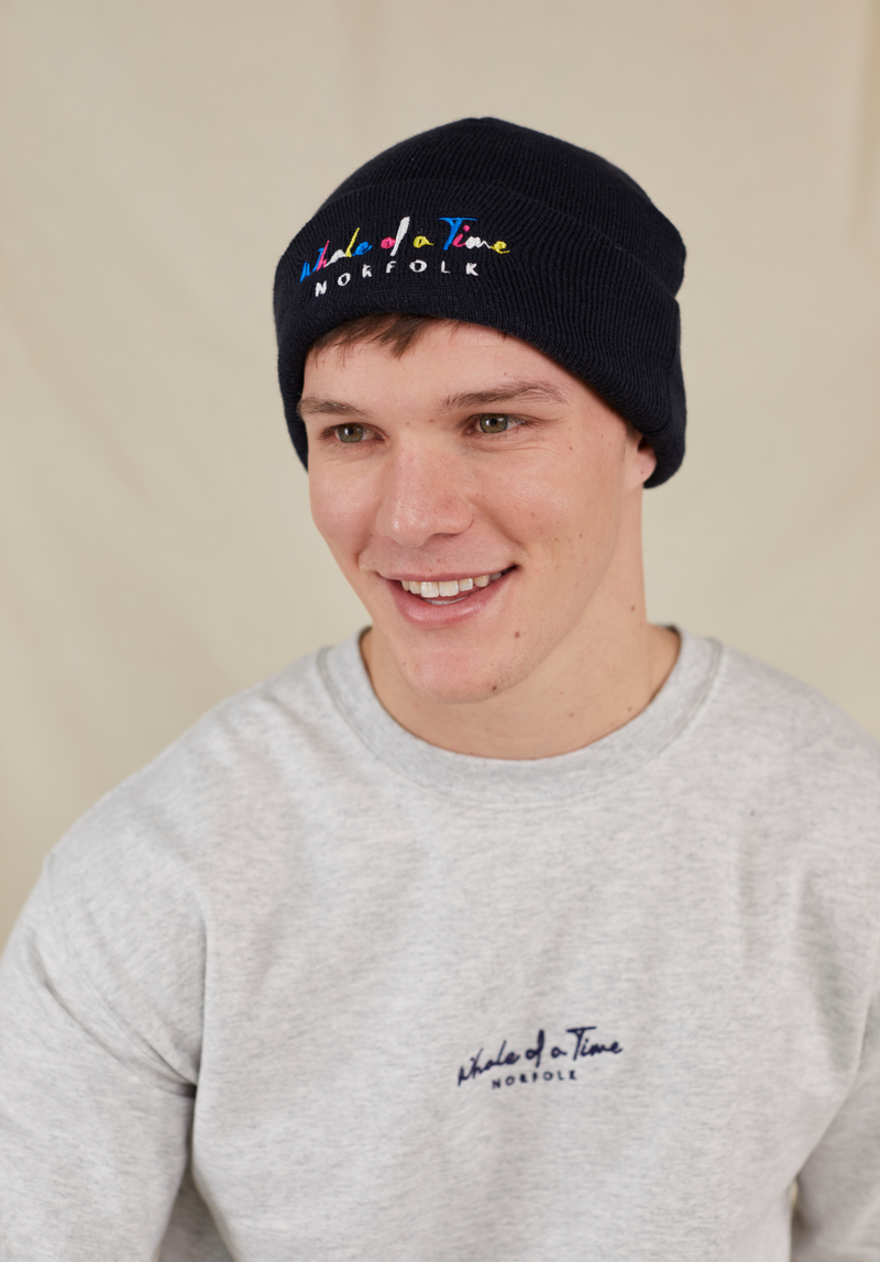 Basics Men's Beanie - Navy