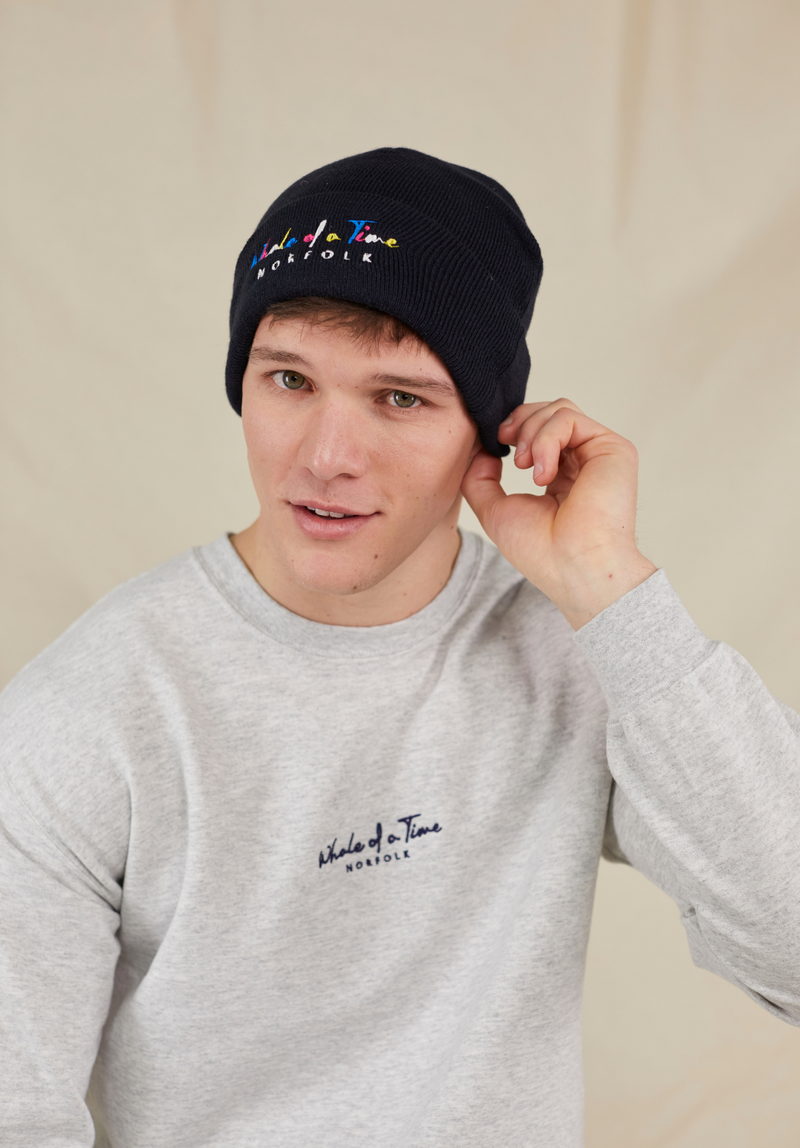 Basics Men's Beanie - Navy