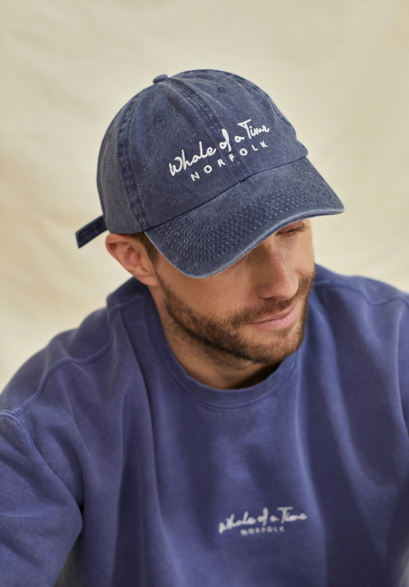 Stonewashed Men's Cap - Navy