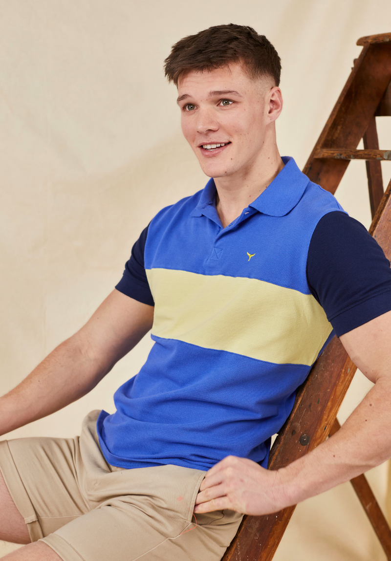 Holt Polo Shirt - Cobalt Blue