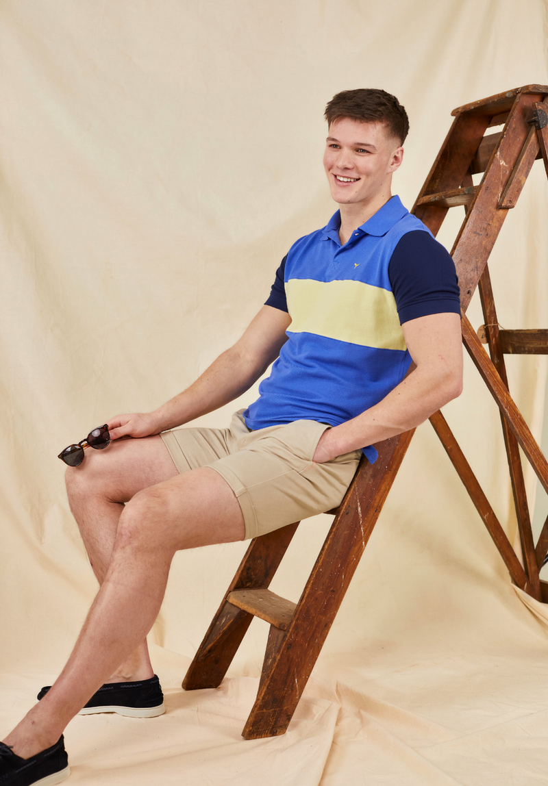 Holt Polo Shirt - Cobalt Blue