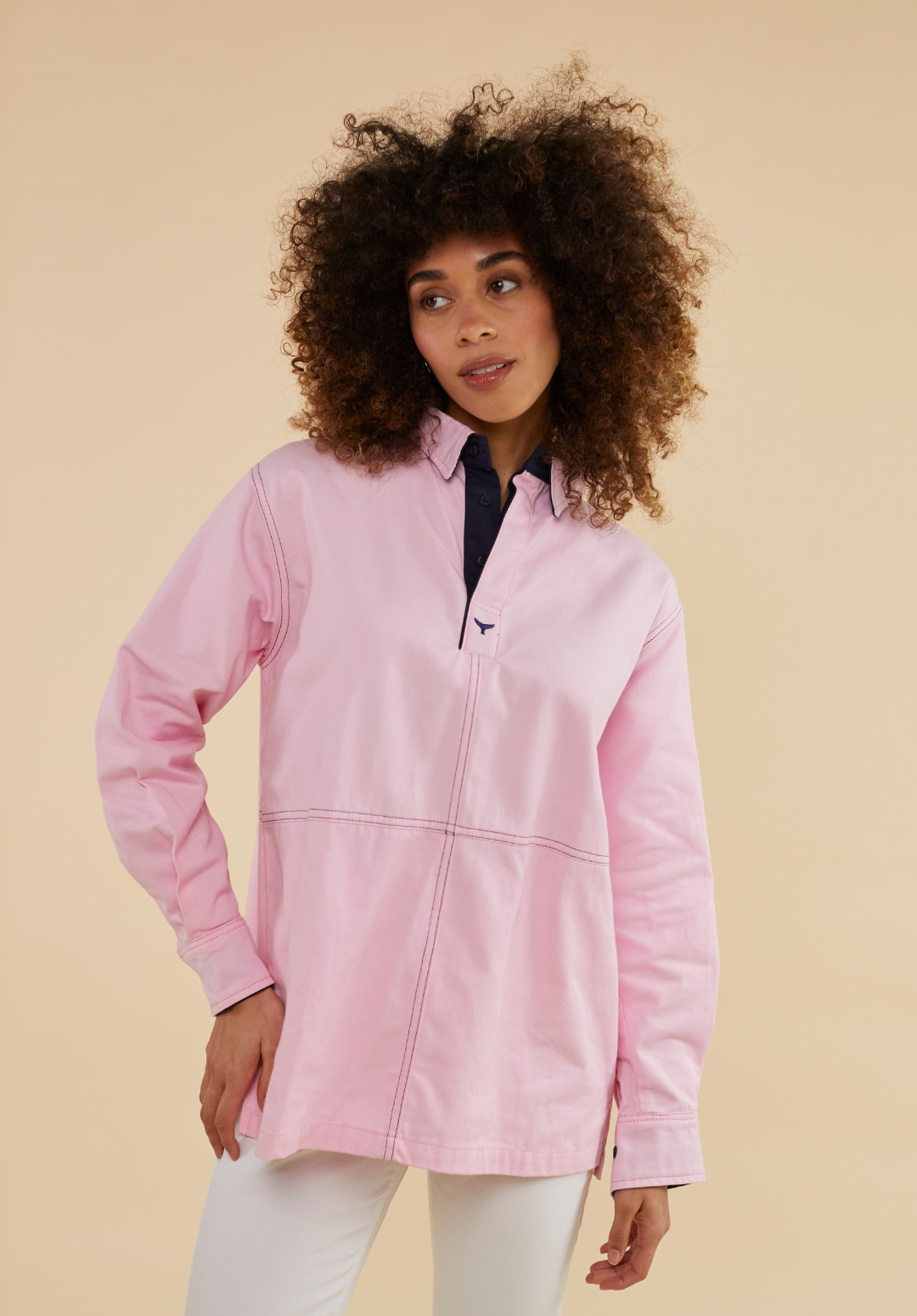 Newquay Women's Deck Shirt - Pink