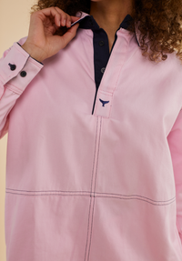 Newquay Women's Deck Shirt - Pink