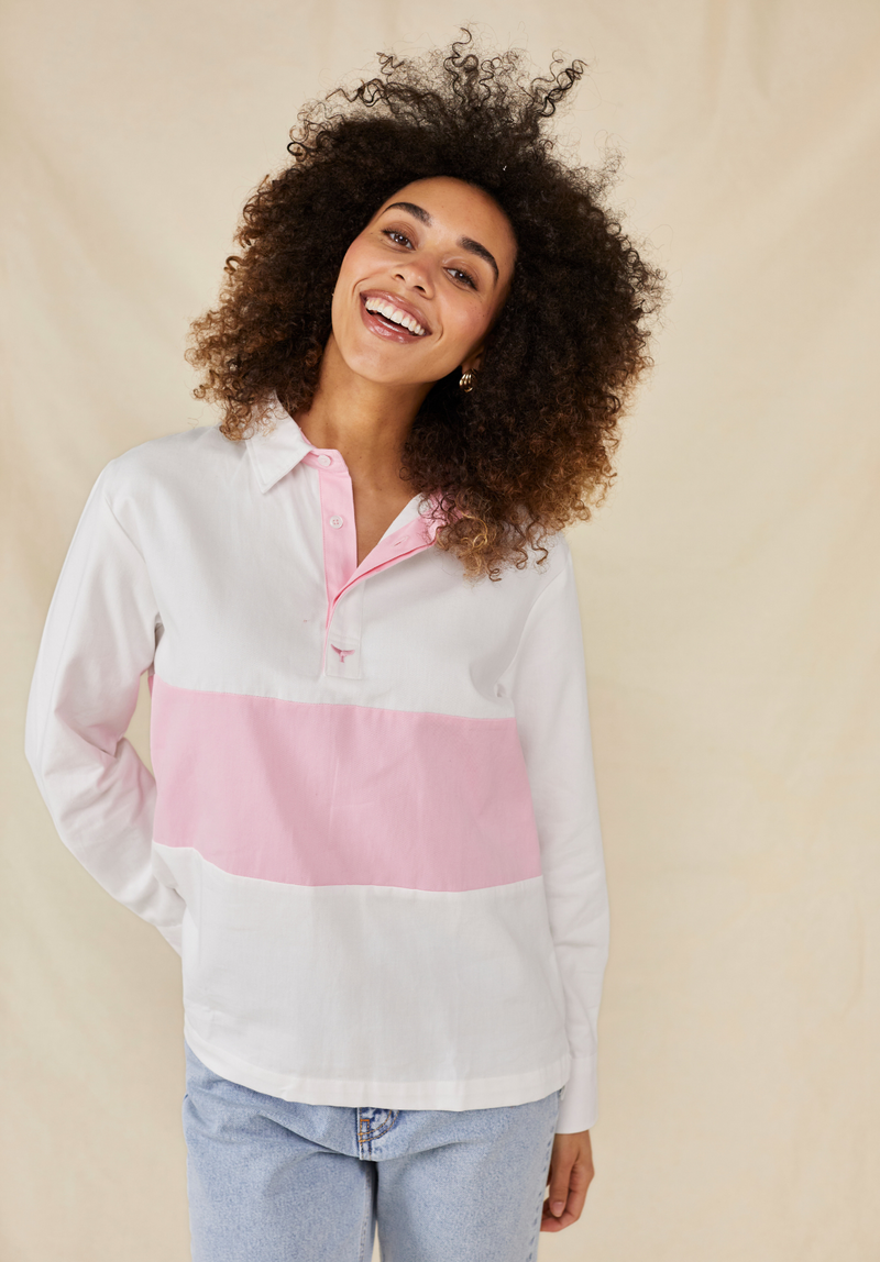 Padstow Women's Deck Shirt - White