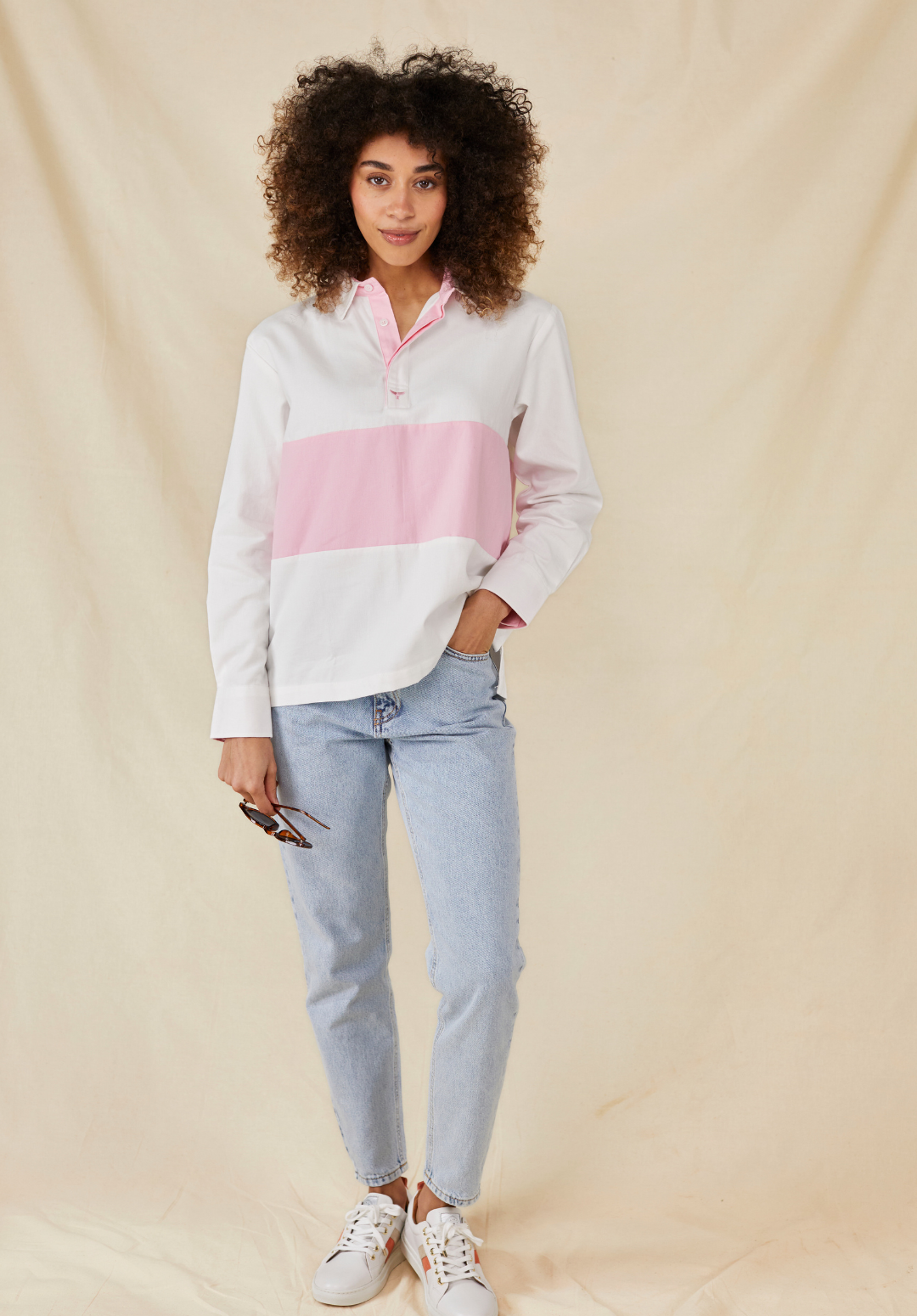 Padstow Women's Deck Shirt - White