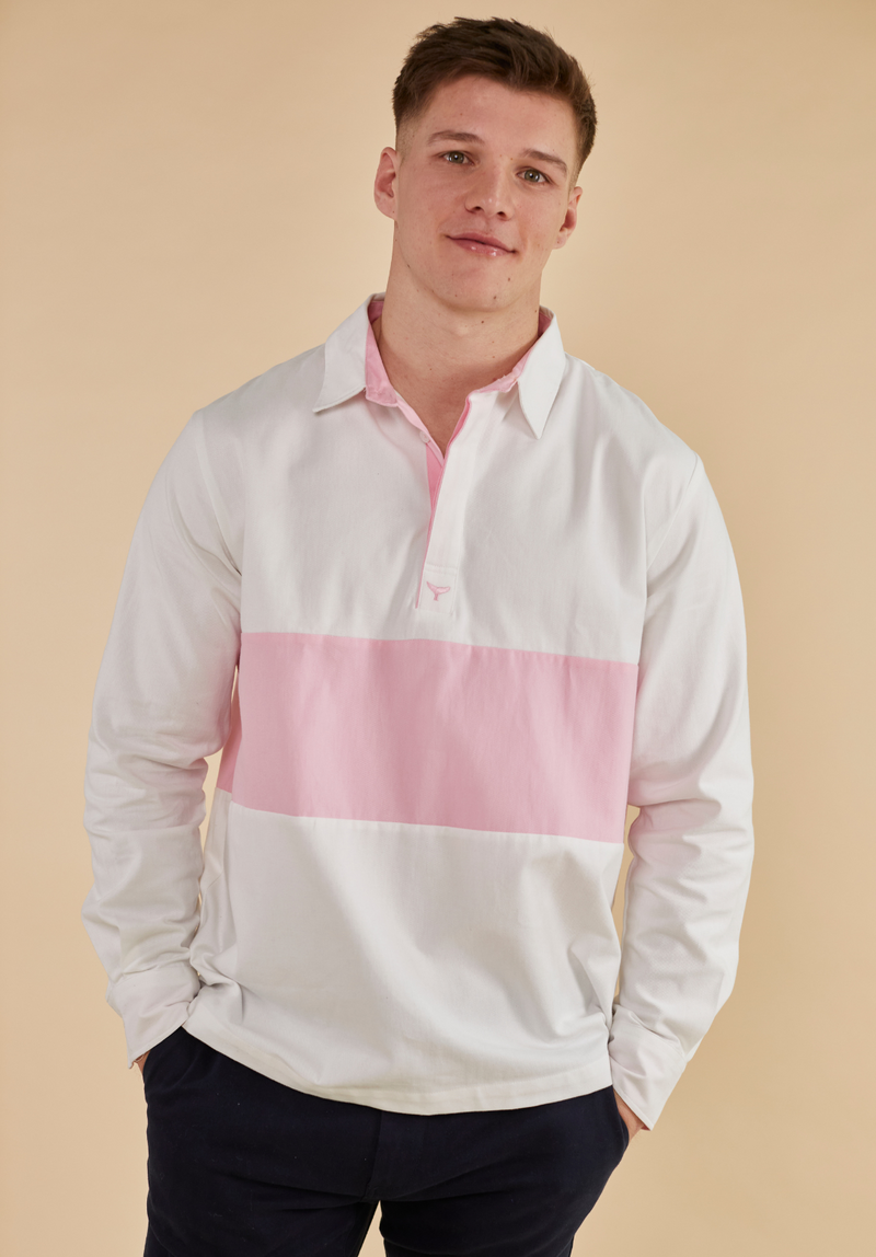 Padstow Men's Deck Shirt - White