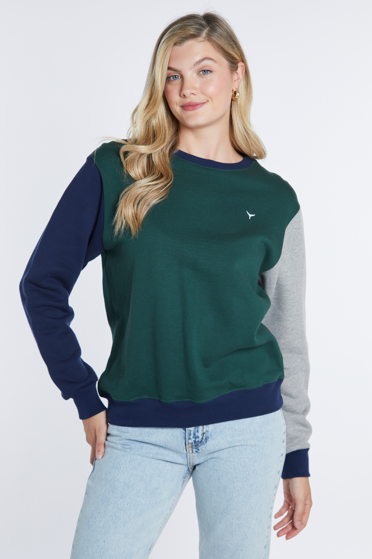 Arnoux Unisex Sweatshirt - Green - Whale Of A Time Clothing