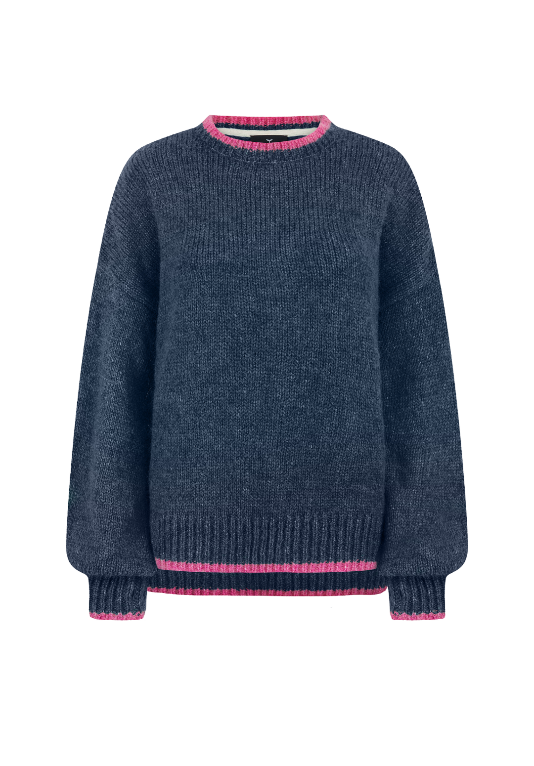 Rockingham Women's Jumper - Navy/Pink