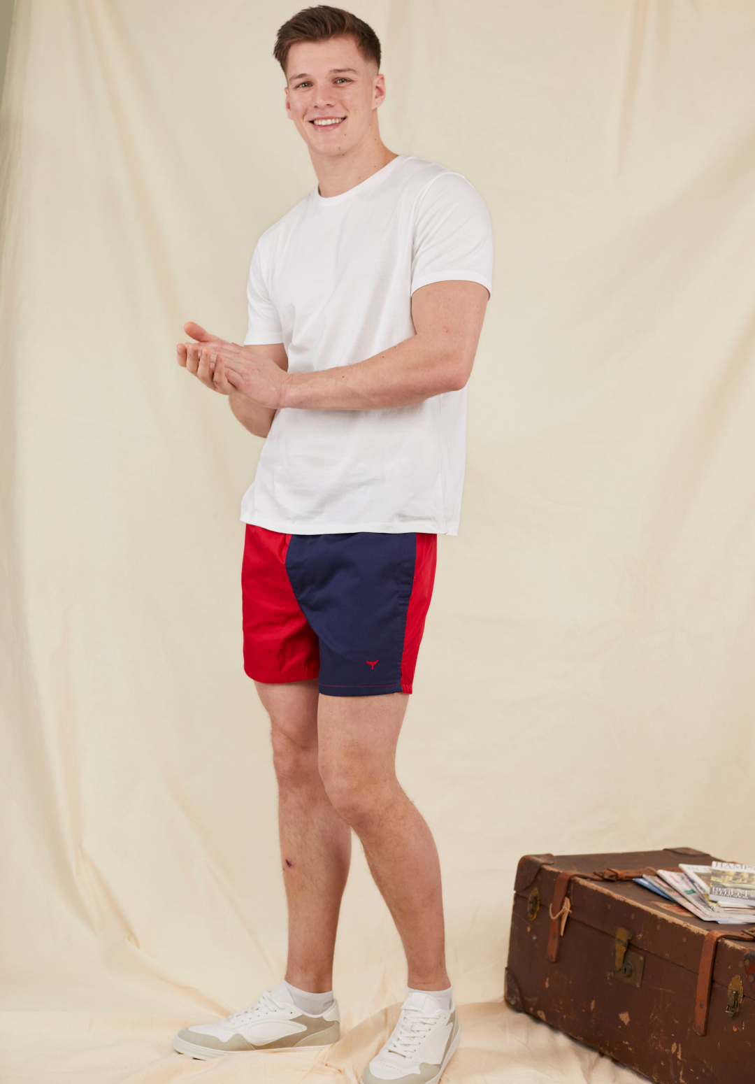 Rugby Shorts Men's - Red