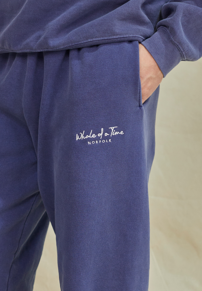 Signature Joggers Men's- Stonewashed Navy