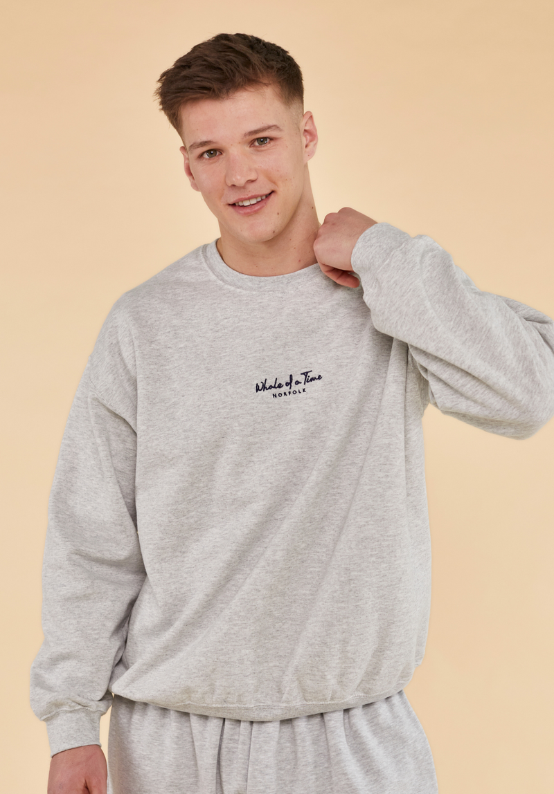 Signature Men's Sweatshirt - Light Grey