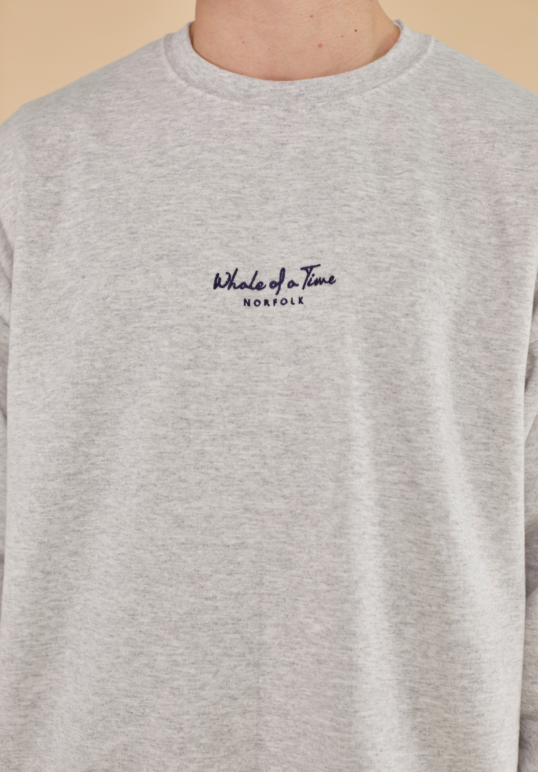 Signature Men's Sweatshirt - Light Grey