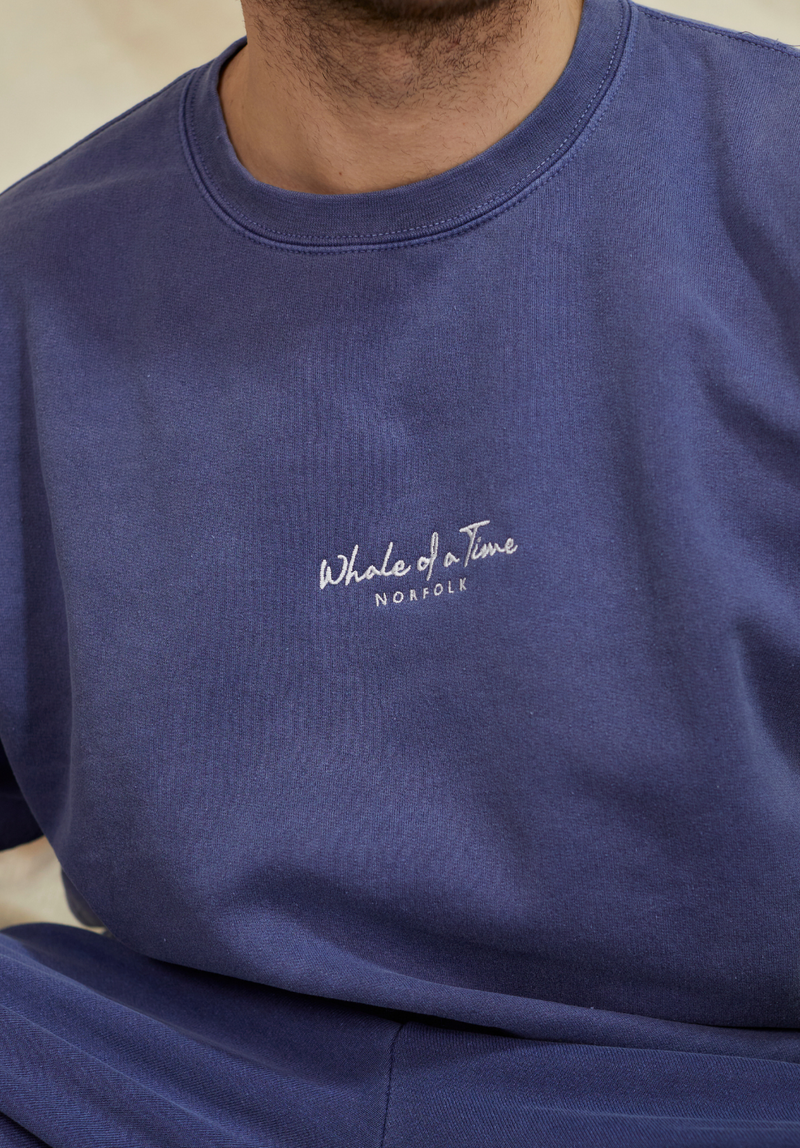 Signature Men's Sweatshirt - Stonewashed Navy