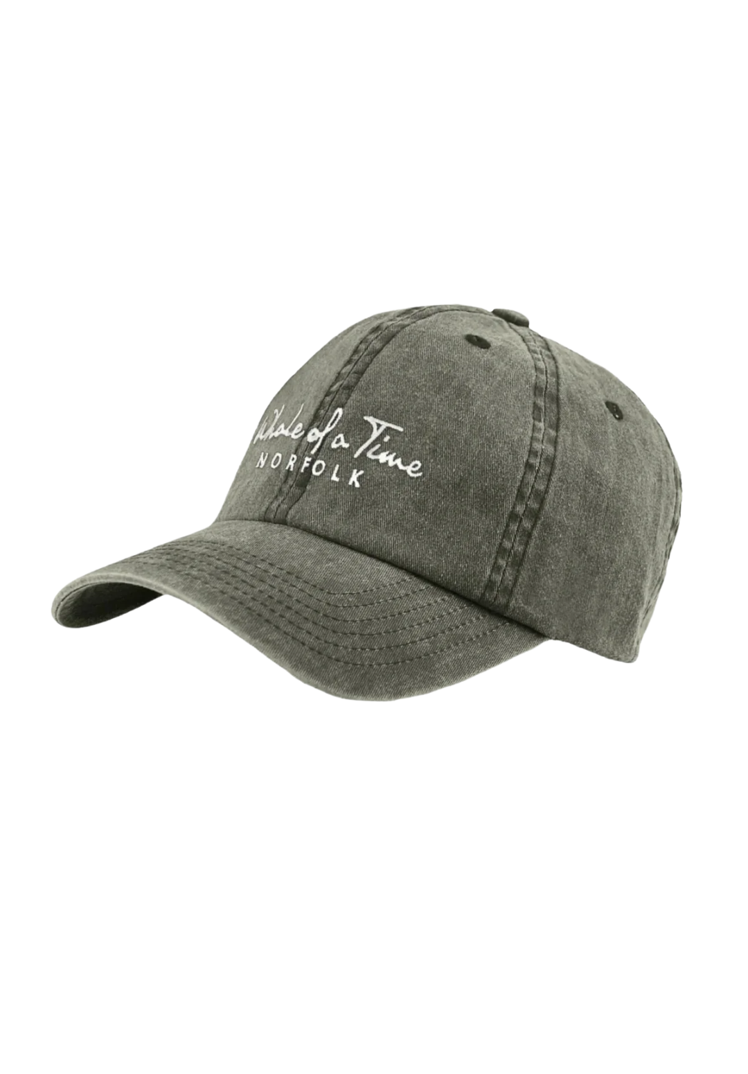 Stonewashed Men's Cap - Green