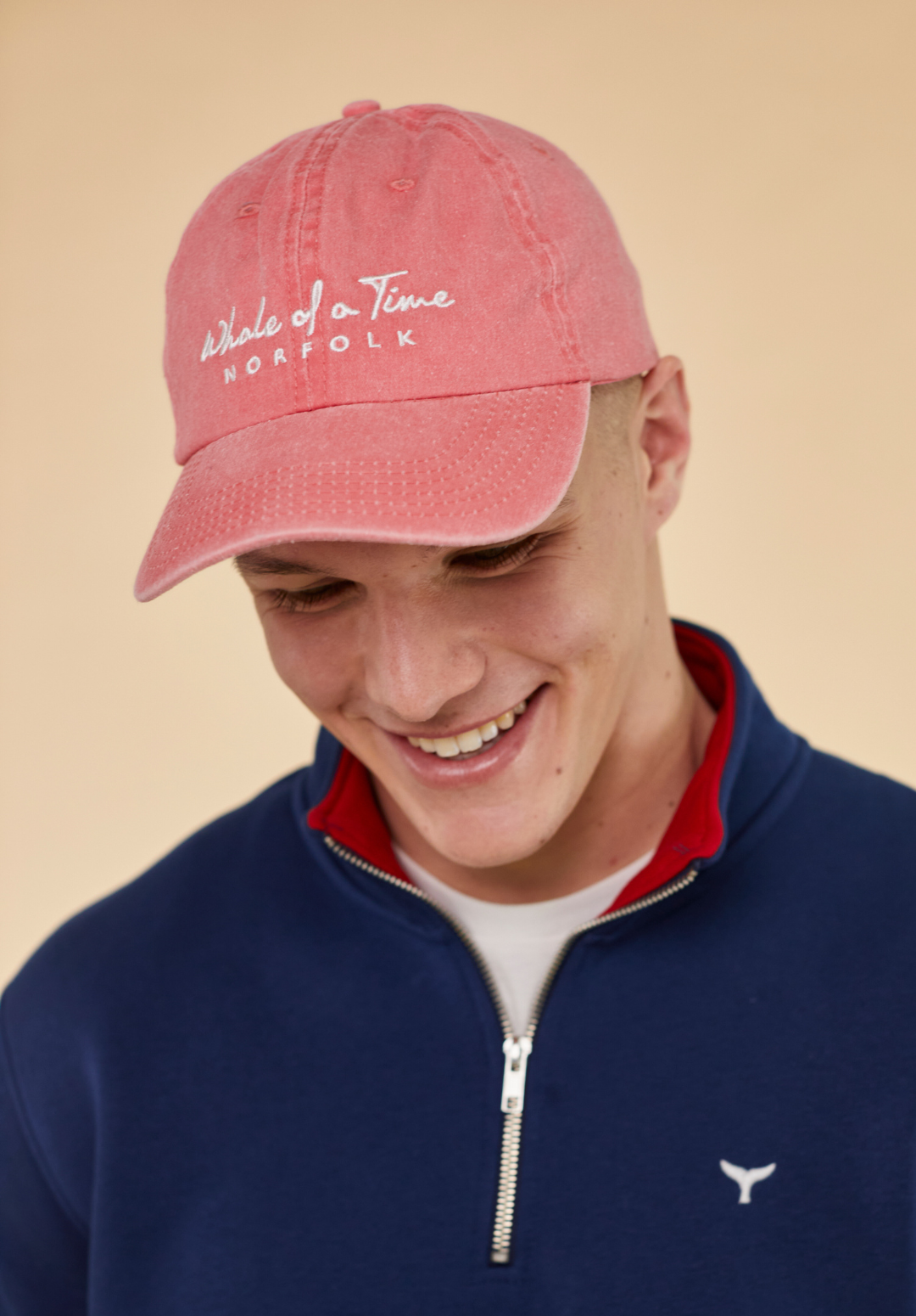 Stonewashed Men's Cap - Red