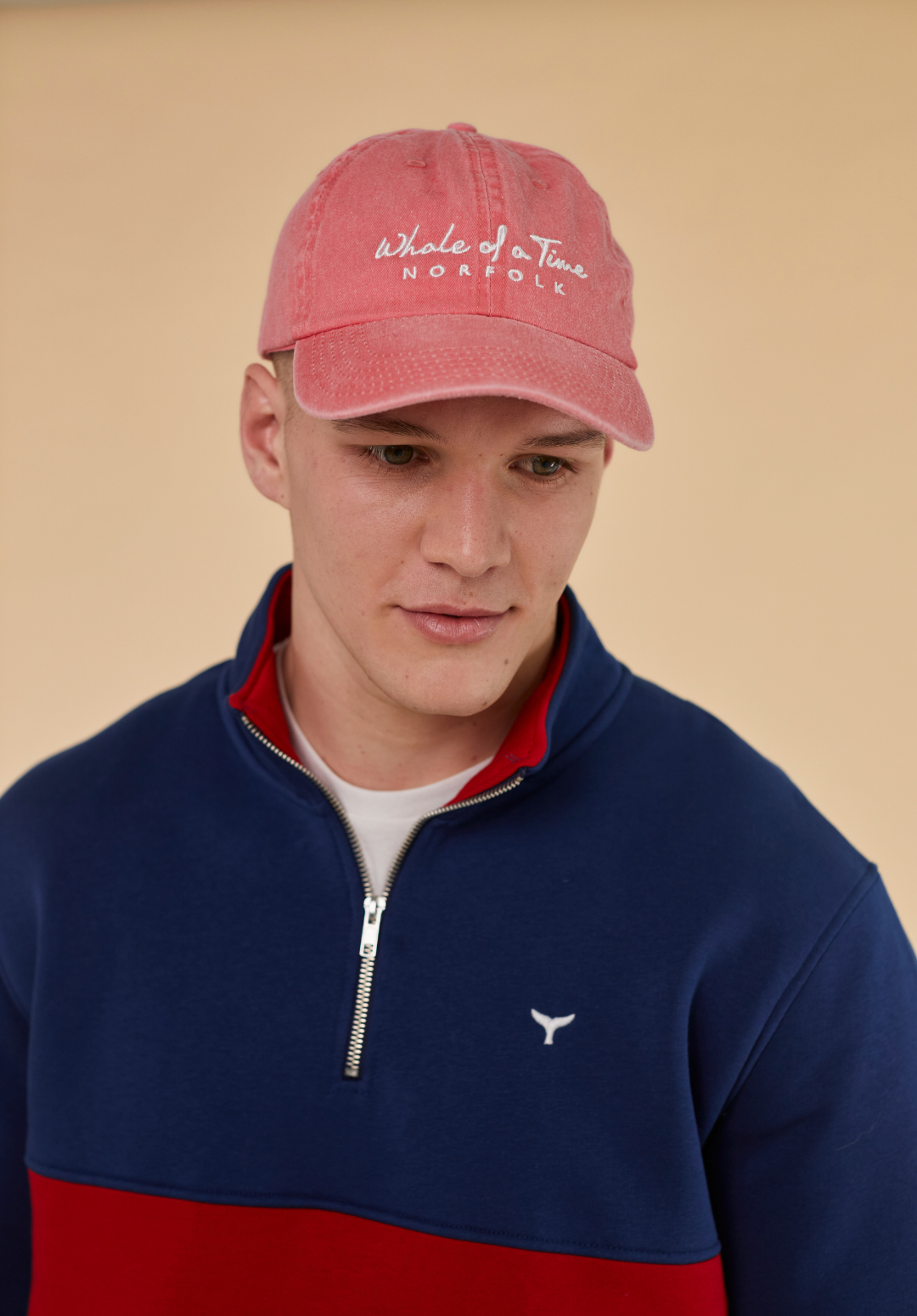 Stonewashed Men's Cap - Red