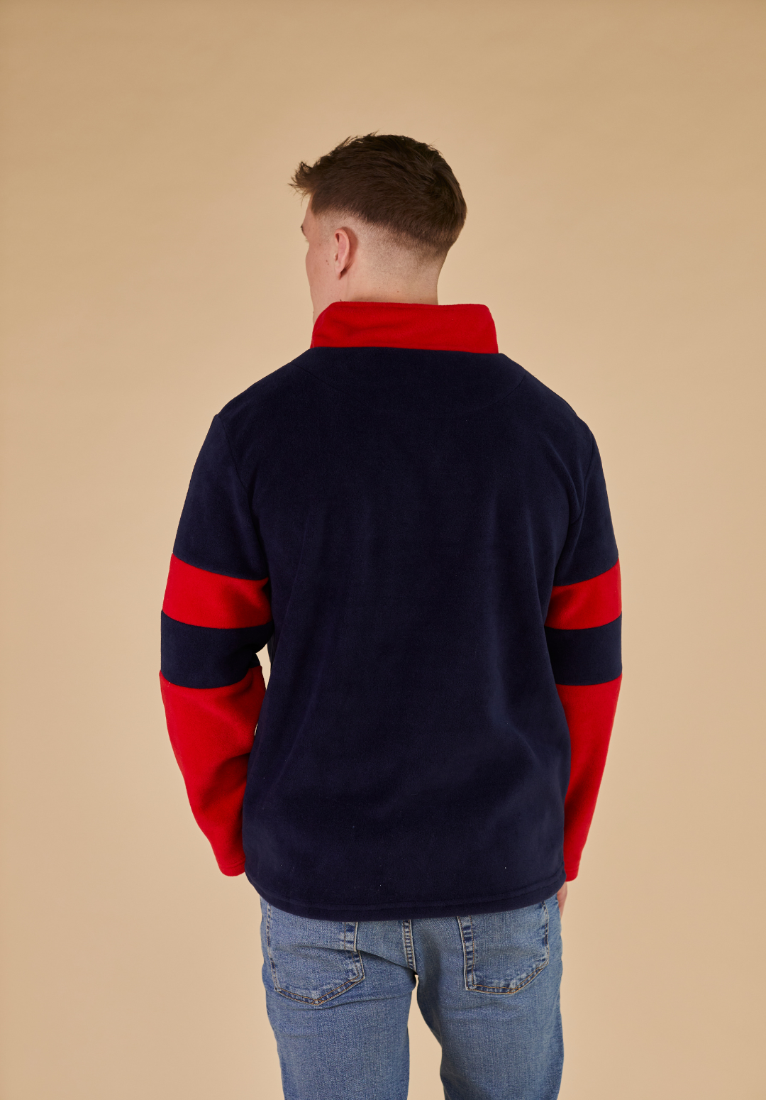 Weybourne Men's Fleece Quarter Zip - Navy