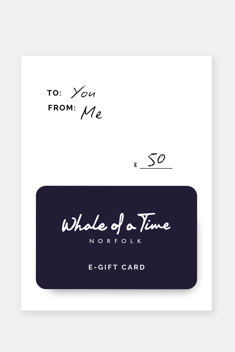 E-Gift Card - Whale Of A Time Clothing