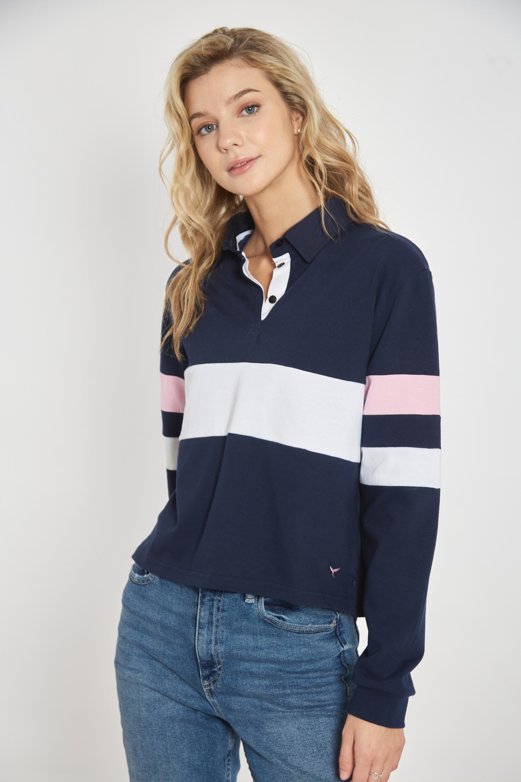 Womens rugby style on sale top